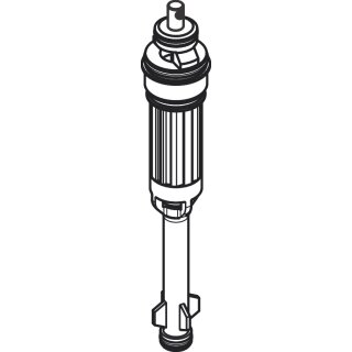 HANSGROHE 93707000 Umsteller Vernis 4-Loch Wannenarmatur