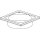 HANSGROHE 94411000 Kunststoffkelch RainDrain Spot CS