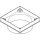 HANSGROHE 94413000 Kunststoffkelch RainDrain Spot
