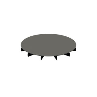 Bette Y102-404 Ersatzteile Glasierter Ablaufdeckel