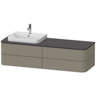 DURAVIT HP4973L92920010 WTU HappyD2+ wandh.,408x1600x550mm