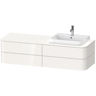 DURAVIT HP4973R22220010 WTU HappyD2+ wandh.,408x1600x550mm