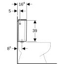 Geberit 128300115  AP-SPK AP128, 2-Mengen-Sp&uuml;lung