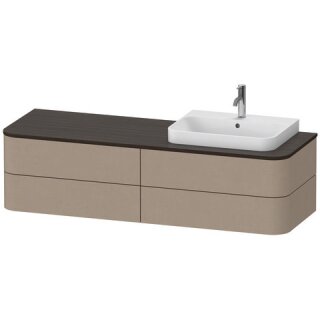 DURAVIT HP4973R75750010 WTU HappyD2+ wandh.,408x1600x550mm