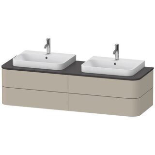 DURAVIT HP4974B60600010 WTU HappyD2+ wandh.,408x1600x550mm