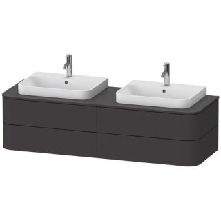 DURAVIT HP4974B80800H10 WTU HappyD2+ wh.,408x1600x550mm 4SK,