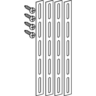 Geberit 241017001  Schlitzbandeisen mit Schrauben