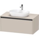 DURAVIT K24886091910000 Konsolen-WTU wandh&auml;ngend...