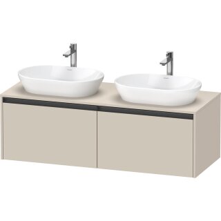 DURAVIT K24888B83830000 Konsolen-WTU wandhängend Ketho2 550x1