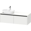 DURAVIT K24888L18180000 Konsolen-WTU wandh&auml;ngend...