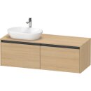 DURAVIT K24888L30300000 Konsolen-WTU wandh&auml;ngend...