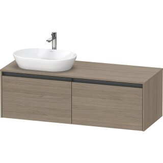 DURAVIT K24888L35350000 Konsolen-WTU wandhängend Ketho2 550x1