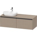 DURAVIT K24888L75750000 Konsolenwaschtischunterbau...