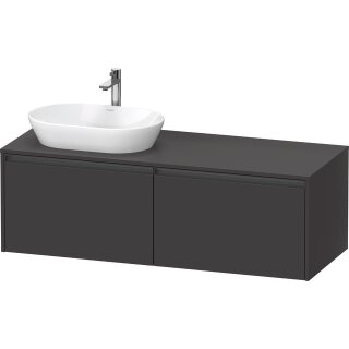 DURAVIT K24888L80800000 Konsolen-WTU wandhängend Ketho2 550x1