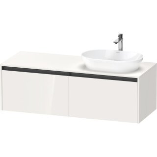 DURAVIT K24888R22220000 Konsolen-WTU wandhängend Ketho.2 550x