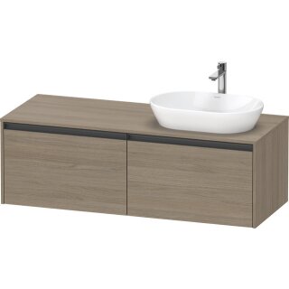 DURAVIT K24888R35350000 Konsolen-WTU wandhängend Ketho.2 550x