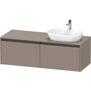 DURAVIT K24888R43430000 Konsolen-WTU wandhängend Ketho.2 550x