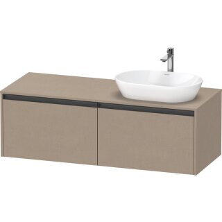 DURAVIT K24888R75750000 Konsolenwaschtischunterbau wandhängen