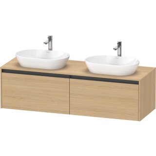 DURAVIT K24889B30300000 Konsolen-WTU wandhängend Ketho2 550x1