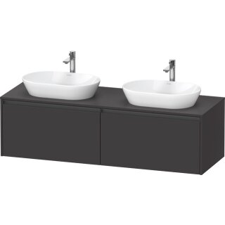 DURAVIT K24889B80800000 Konsolen-WTU wandhängend Ketho2 550x1