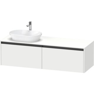 DURAVIT K24889L18180000 Konsolen-WTU wandhängend Ketho2 550x1