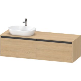 DURAVIT K24889L30300000 Konsolen-WTU wandhängend Ketho2 550x1