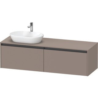 DURAVIT K24889L43430000 Konsolen-WTU wandhängend Ketho2 550x1