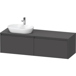 DURAVIT K24889L49490000 Konsolen-WTU wandhängend Ketho2 550x1