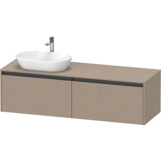 DURAVIT K24889L75750000 Konsolenwaschtischunterbau wandhängen