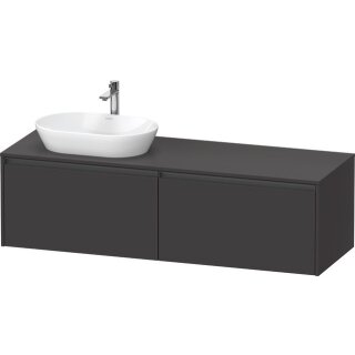 DURAVIT K24889L80800000 Konsolen-WTU wandhängend Ketho2 550x1