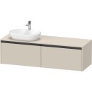 DURAVIT K24889L83830000 Konsolen-WTU wandh&auml;ngend...