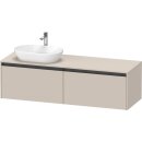 DURAVIT K24889L91910000 Konsolen-WTU wandh&auml;ngend...