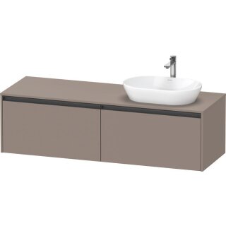 DURAVIT K24889R43430000 Konsolen-WTU wandhängend Ketho.2 550x