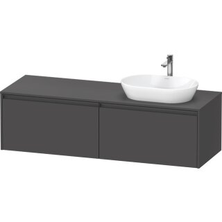 DURAVIT K24889R49490000 Konsolen-WTU wandhängend Ketho.2 550x