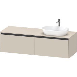 DURAVIT K24889R83830000 Konsolen-WTU wandhängend Ketho.2 550x