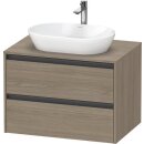 DURAVIT K24895035350000 Konsolen-WTU wandh&auml;ngend...