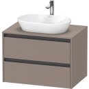 DURAVIT K24895043430000 Konsolen-WTU wandh&auml;ngend...