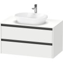 DURAVIT K24896018180000 Konsolen-WTU wandh&auml;ngend...