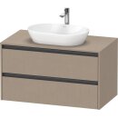DURAVIT K24896075750000 Konsolen-WTU wandh&auml;ngend...