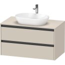 DURAVIT K24896083830000 Konsolen-WTU wandh&auml;ngend...