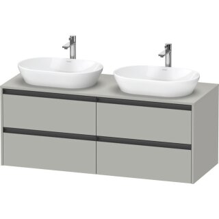 DURAVIT K24898B07070000 Konsolen-WTU wandhängend Ketho2 550x1