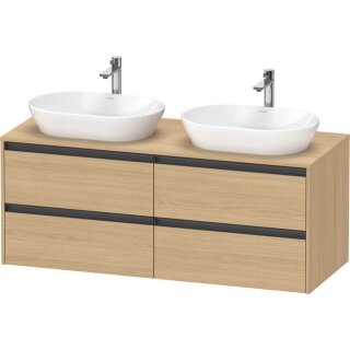 DURAVIT K24898B30300000 Konsolen-WTU wandhängend Ketho2 550x1