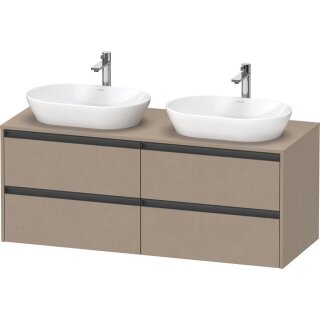 DURAVIT K24898B75750000 Konsolen-WTU wandhängend Ketho2 550x1