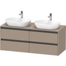 DURAVIT K24898B75750000 Konsolen-WTU wandh&auml;ngend...