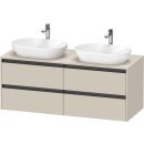 DURAVIT K24898B83830000 Konsolen-WTU wandh&auml;ngend...