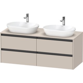 DURAVIT K24898B91910000 Konsolen-WTU wandhängend Ketho2 550x1