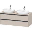 DURAVIT K24898B91910000 Konsolen-WTU wandh&auml;ngend...