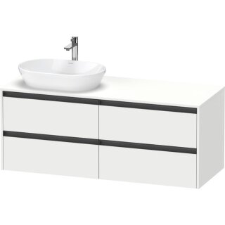 DURAVIT K24898L18180000 Konsolen-WTU wandhängend Ketho2 550x1