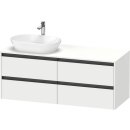 DURAVIT K24898L18180000 Konsolen-WTU wandh&auml;ngend...