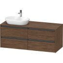 DURAVIT K24898L21210000 Konsolen-WTU wandh&auml;ngend...